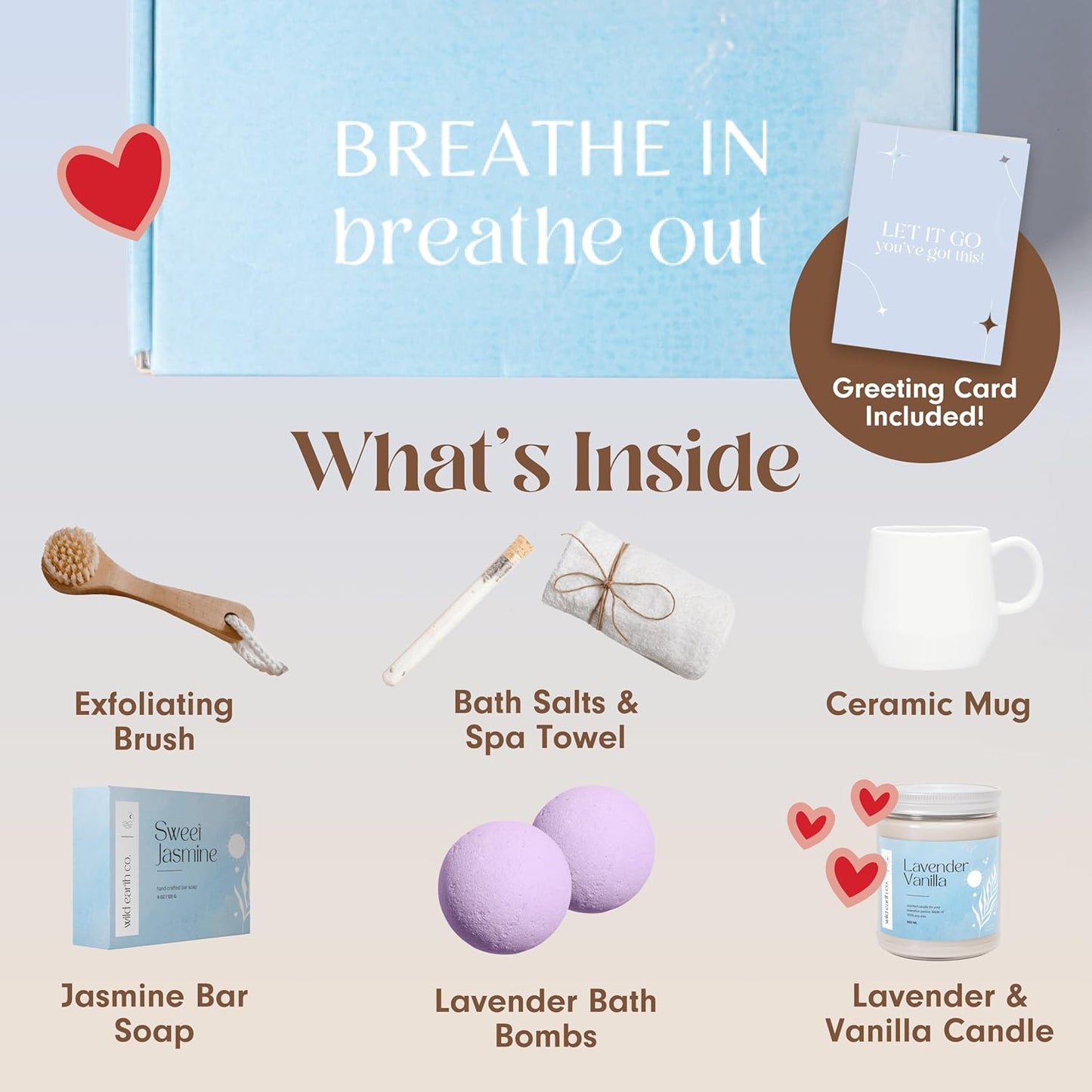 Indulge in Relaxation: Women's Self Care Gift Box with Mug, Candle, Bath Bombs & Soap